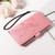 Samsung Galaxy S26 Ultra 5G Embossed Butterfly Flowers Leather Phone Case - Rose Gold