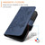 Samsung Galaxy S26 Ultra 5G Embossed Rose RFID Anti-theft Leather Phone Case - Dark Blue