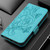 Samsung Galaxy S26 Ultra 5G Embossed Rose RFID Anti-theft Leather Phone Case - Light Blue