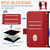 Samsung Galaxy S26 Ultra 5G Embossed Rose RFID Anti-theft Leather Phone Case - Red