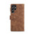 Samsung Galaxy S26 Ultra 5G ESEBLE Retro Frosted RFID Flip Leather Phone Case - Brown