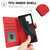 Samsung Galaxy S26 Ultra 5G Fantasy Skin-feel Calfskin Texture Leather Phone Case - Red