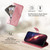 Samsung Galaxy S26 Ultra 5G Fashion Calf Texture Zipper Leather Phone Case - Rose Gold