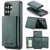 Samsung Galaxy S26 Ultra 5G Fierre Shann 2 in 1 Holder RFID Card Slot Wallet MagSafe Phone Case - Green
