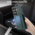Samsung Galaxy S26 Ultra 5G Fierre Shann FS-024 Oil Wax Cow Leather Card Holder Back Phone Case - Green