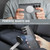 Samsung Galaxy S26 Ultra 5G Fierre Shann FS-027 Cowhide Texture MagSafe Magnetic Phone Case - Grey