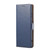 Samsung Galaxy S26 Ultra 5G Fierre Shann PU Genuine Leather Texture Phone Case - Blue
