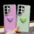 Samsung Galaxy S26 Ultra 5G Flash Rhinestone Double-sided IMD Love Heart Phone Case - Glitter Stars