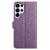 Samsung Galaxy S26 Ultra 5G Flower Embossed Leather Phone Case - Purple