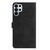 Samsung Galaxy S26 Ultra 5G Flower Embossing Pattern Leather Phone Case - Black