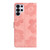 Samsung Galaxy S26 Ultra 5G Flower Embossing Pattern Leather Phone Case - Pink