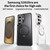 Samsung Galaxy S26 Ultra 5G Frosted 360 Degree MagSafe Magnetic Holder Phone Case - Silver