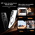 Samsung Galaxy S26 Ultra 5G Gear-Style Stress Relief 360 Rotation Holder MagSafe Phone Case - Transparent