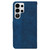 Samsung Galaxy S26 Ultra 5G Geometric Embossed Leather Phone Case - Blue