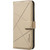 Samsung Galaxy S26 Ultra 5G Geometric Pattern RFID Leather Phone Case - Beige