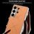 Samsung Galaxy S26 Ultra 5G GKK Asterism Metal Paint Skin Feel Leather Full Coverage Phone Case - Orange