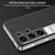Samsung Galaxy S26 Ultra 5G GKK Electroplated Leather Holder Phone Case - Black