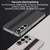 Samsung Galaxy S26 Ultra 5G GKK Electroplated Vegan Leather Color Block Phone Case - Khaki
