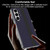 Samsung Galaxy S26 Ultra 5G GKK Electroplated Vegan Leather Color Block Phone Case - Khaki