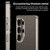 Samsung Galaxy S26 Ultra 5G GKK Large Camera Hole Metal Paint Skin Feel Vegan Leather Nylon Fabric Phone Case, Without Pen - Brown