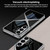 Samsung Galaxy S26 Ultra 5G GKK Leather Electroplating Supersonic Speed Shockproof Phone Case - Black