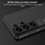 Samsung Galaxy S26 Ultra 5G GKK Leather Mechanical Gear Adjuster Holder Phone Case - Carbon Fiber