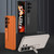 Samsung Galaxy S26 Ultra 5G GKK Leather Mechanical Gear Adjuster Holder Phone Case - Orange