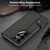 Samsung Galaxy S26 Ultra 5G GKK Matte Leather Large Hole Flip Phone Case - Carbon Fiber