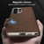 Samsung Galaxy S26 Ultra 5G GKK Matte Leather Large Hole Flip Phone Case - Carbon Fiber