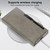 Samsung Galaxy S26 Ultra 5G GKK Matte Leather Large Hole Flip Phone Case - Grey