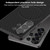 Samsung Galaxy S26 Ultra 5G GKK Metal Paint Skin Feel Leather Magnetic Phone Case - Carbon Fiber Texture