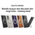 Samsung Galaxy S26 Ultra 5G GKK Metal Paint Skin Feel Leather Phone Case With Magnetic Rotating Holder, Not Included Pen - Black