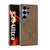 Samsung Galaxy S26 Ultra 5G GKK Plating Leather Built-in MagSafe Frosted Phone Case - Brown