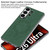 Samsung Galaxy S26 Ultra 5G GKK Plating Leather Built-in MagSafe Frosted Phone Case - Green