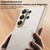 Samsung Galaxy S26 Ultra 5G GKK Plating Leather Curved Magnetic Phone Case without Pen - Black