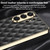 Samsung Galaxy S26 Ultra 5G GKK Plating Leather Rhombus Texture Phone Case - Black