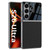 Samsung Galaxy S26 Ultra 5G GKK Plating TPU + Leather Full Coverage Phone Case - Black