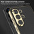Samsung Galaxy S26 Ultra 5G GKK Plating TPU + Leather Full Coverage Phone Case - Pink