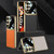 Samsung Galaxy S26 Ultra 5G GKK Plating TPU + Leather Lens Protection Full Coverage Phone Case - Orange