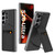 Samsung Galaxy S26 Ultra 5G GKK Rotor Bracket Recessed Card Bag Full Coverage Phone Case - Black