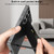 Samsung Galaxy S26 Ultra 5G GKK Rotor Bracket Recessed Card Bag Full Coverage Phone Case - Black