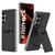 Samsung Galaxy S26 Ultra 5G GKK Rotor Bracket Recessed Card Bag Full Coverage Phone Case - Carbon Fibre Texture