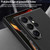 Samsung Galaxy S26 Ultra 5G GKK Skin-feeling Leather Curved Phone Case - Orange