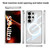 Samsung Galaxy S26 Ultra 5G GKK Space Series Airbag Full Coverage Magnetic Phone Case - Transparent Silver
