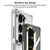 Samsung Galaxy S26 Ultra 5G GKK Space Series Airbag Full Coverage Magnetic Phone Case - Transparent Silver