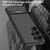 Samsung Galaxy S26 Ultra 5G GKK Triumph Ultra-Thin Full Coverage Phone Case with Holder - Silver