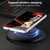 Samsung Galaxy S26 Ultra 5G GKK Triumph Ultra-Thin Plain Leather Phone Case with Holder - Black