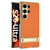 Samsung Galaxy S26 Ultra 5G GKK Triumph Ultra-Thin Plain Leather Phone Case with Holder - Orange