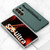 Samsung Galaxy S26 Ultra 5G GKK Ultra-thin Full Coverage PC Phone Case with Pen Slot & Stylus - Forest Green