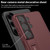 Samsung Galaxy S26 Ultra 5G GKK Ultra-thin Full Coverage Phone Case with Holder - Purple